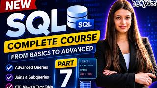 SQL for Beginners in Hindi (Part 7) | Zero to Hero with AI | Free SQL Training | Techstack Academy