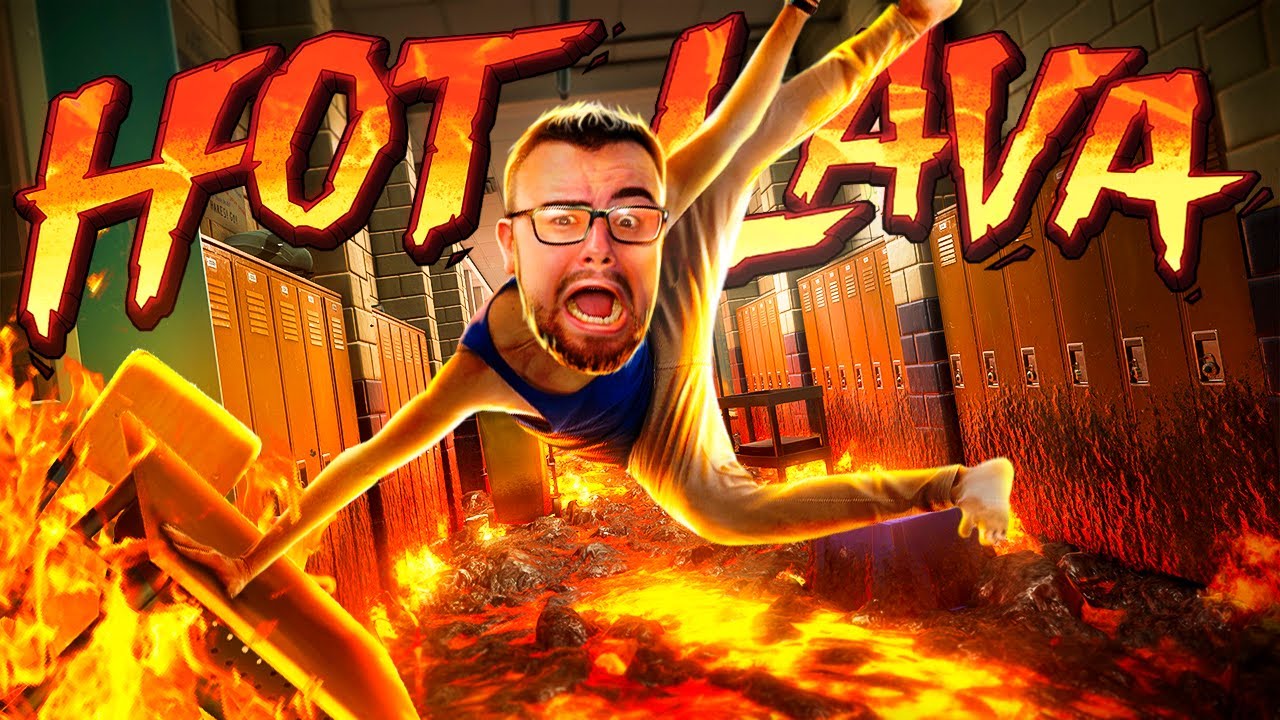 The FLOOR Is LAVA At SCHOOL?? | Hot Lava