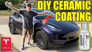 DIY Ceramic Coat Your Tesla and Save Tons of Money Doing it Yourself!