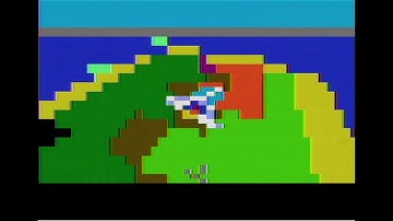 Apple II Mode7 Pseudo-3D Demo