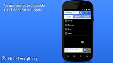 How To: Use durable checklists (Note Everything)