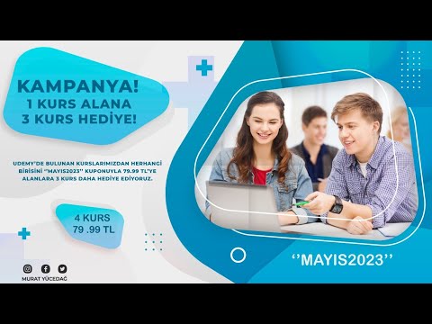 Udemy Mayıs Kampanyamız
