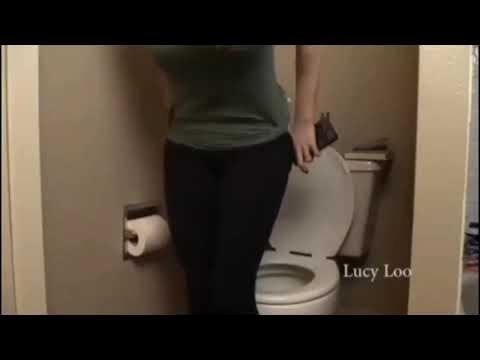 Girl pooping toilet#1 - YouTube