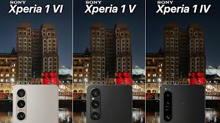 Sony Xperia 1 VI VS Sony Xperia 1 V VS Sony Xperia 1 IV Camera Test Comparison