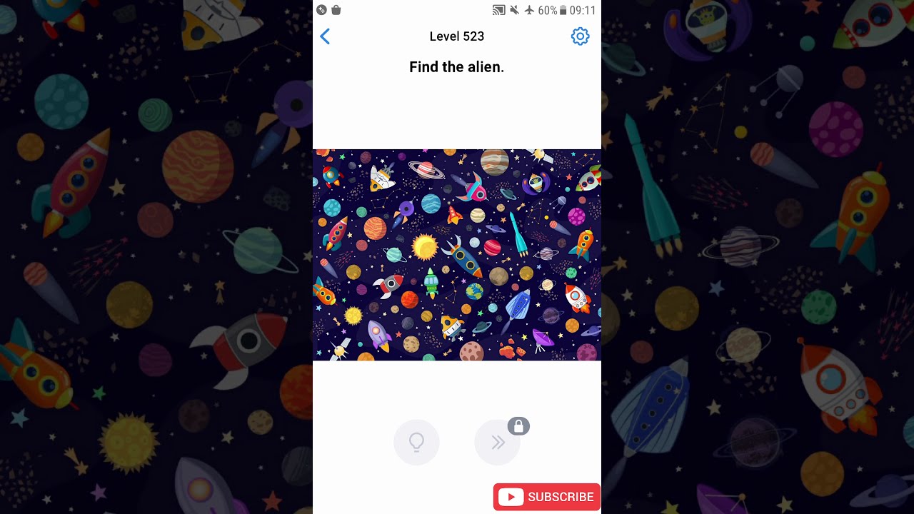 Easy Game - Brain Test - Level 523 Find The Alien Walkthrough