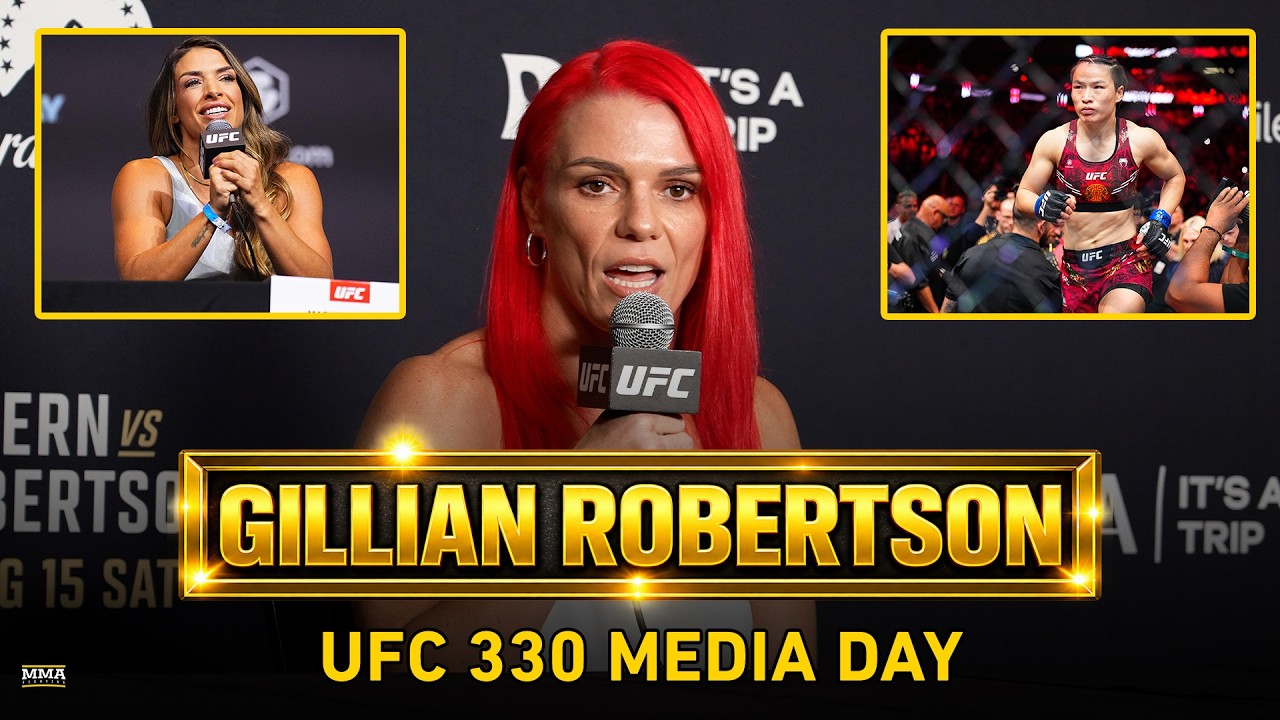 Gillian Robertson On Mackenze Dern: ‘I Just Don’t Like Her’ | UFC 330 | MMA Fighting