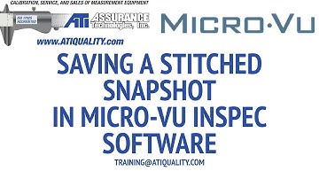 Micro Vu Stitched Snapshot