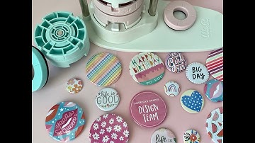 We R Memory Keepers Button Press | Demo | Plus tips