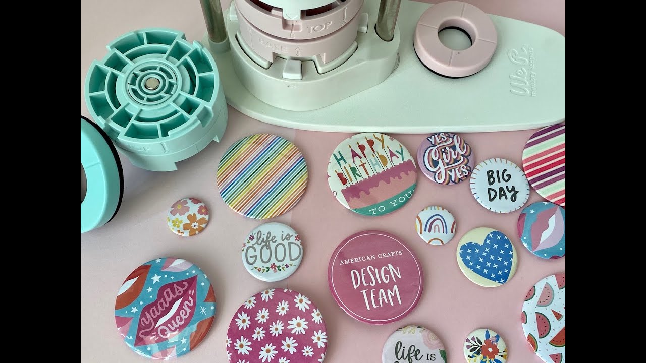 We R Memory Keepers Button Press Adhesive Magnets
