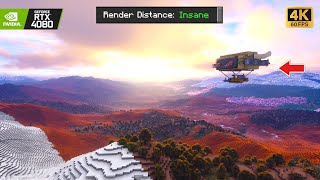 What they just added is pretty cool | Immersive Aircraft | Distant Horizons + ReTerraForged