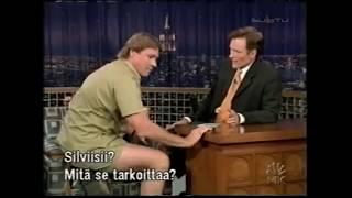 Conan confused by aussie slang "Fair Dinkem"