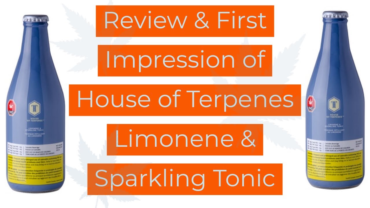 Review & First Impression of House of Terpenes Limonene Cannabis Drink (18+)