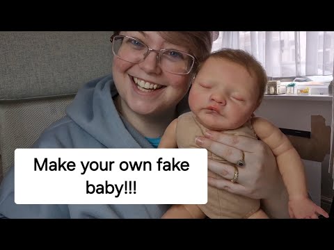 Making a reborn baby - Weighting and assembly