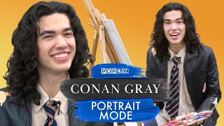 Conan Gray Paints A Self-Portrait