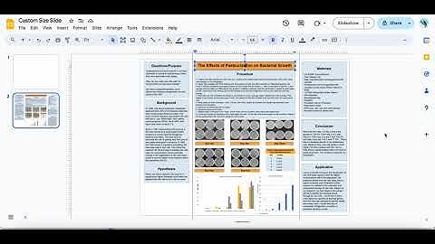 Creating Professional Research Posters with Google Slides | Step-by-Step Tutorial
