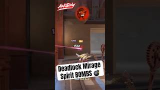 Deadlock Mirage Spirit BOMBS 💣 Gameplay Build Guide News Clips Tips How To Play #deadlock #fpsgames