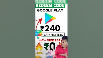 Free google play redeem code how to get redeem code #shorts #redeemcode