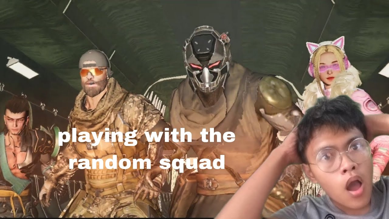playing with the random squad - YouTube
