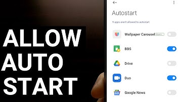 MIUI 101 | How to Allow an App to Autostart on Boot