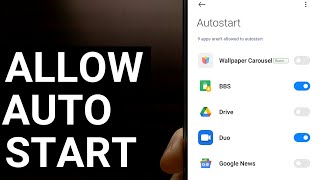 MIUI 101 | How to Allow an App to Autostart on Boot screenshot 5