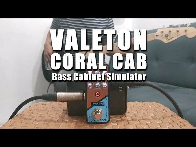 Valeton Coral Cab Bass Cabinet Simulator - YouTube