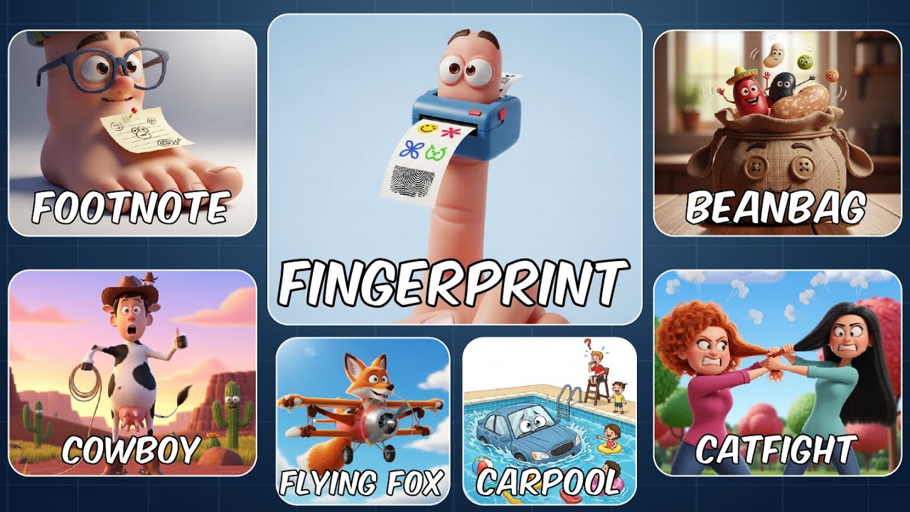 Top 50 Literal vs Real Meaning of English Compound Words 😁😁