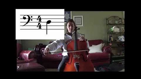 Cello Open Strings 1