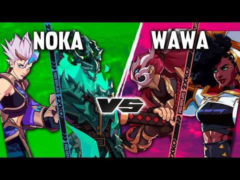 2XKO ▰ NOKA (Thresh-Vi) vs WAWA (Yasuo-Senna) ▰ 2XKO Pro level replays
