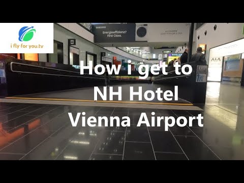 Vienna Airport Tutorial | How i get to NH Airport Hotel | Wien Flughafen