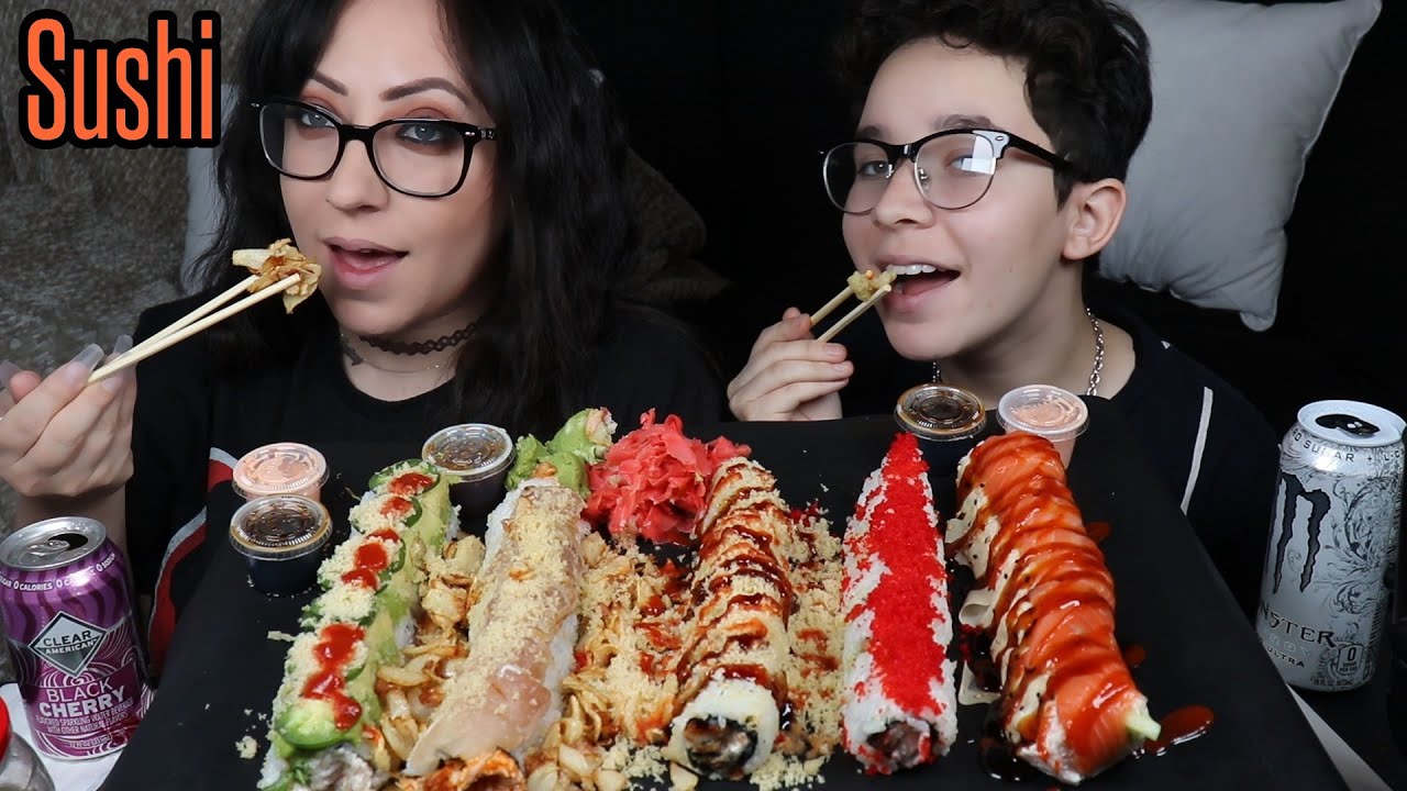 SUSHI MUKBANG | EATING SHOW
