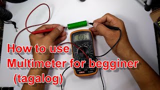 Paano gumamit ng tester para sa baguhan  Tutorial | how to use tester