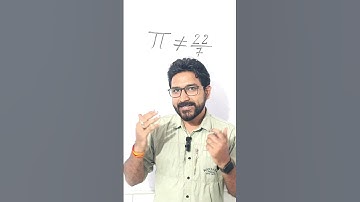 pi is not equal to 22/7  | pi is less than 22/7 #shorts #maths
