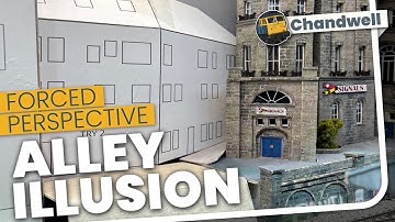 Experiments in forced perspective - Scratch building Market Street Part 1