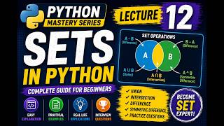 Python video lecture series --- lecture 12