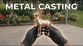 Sand Casting a Deer Figurine — Start to Shine ✨