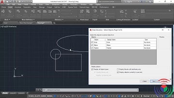 Autodesk AutoCAD: How to use Data Extraction Command in Autodesk AutoCAD