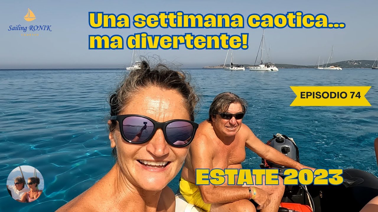 ⁣Ep. 74 Una SETTIMANA CAOTICA... ma DIVERTENTE - La nostra Estate 2023 in Barca a Vela su Ronik