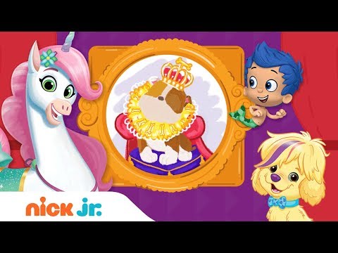 Royal Portraits 👑 PAW Patrol, Nella the Princess Knight, Sunny Day & Bubble Guppies | Nick Jr.