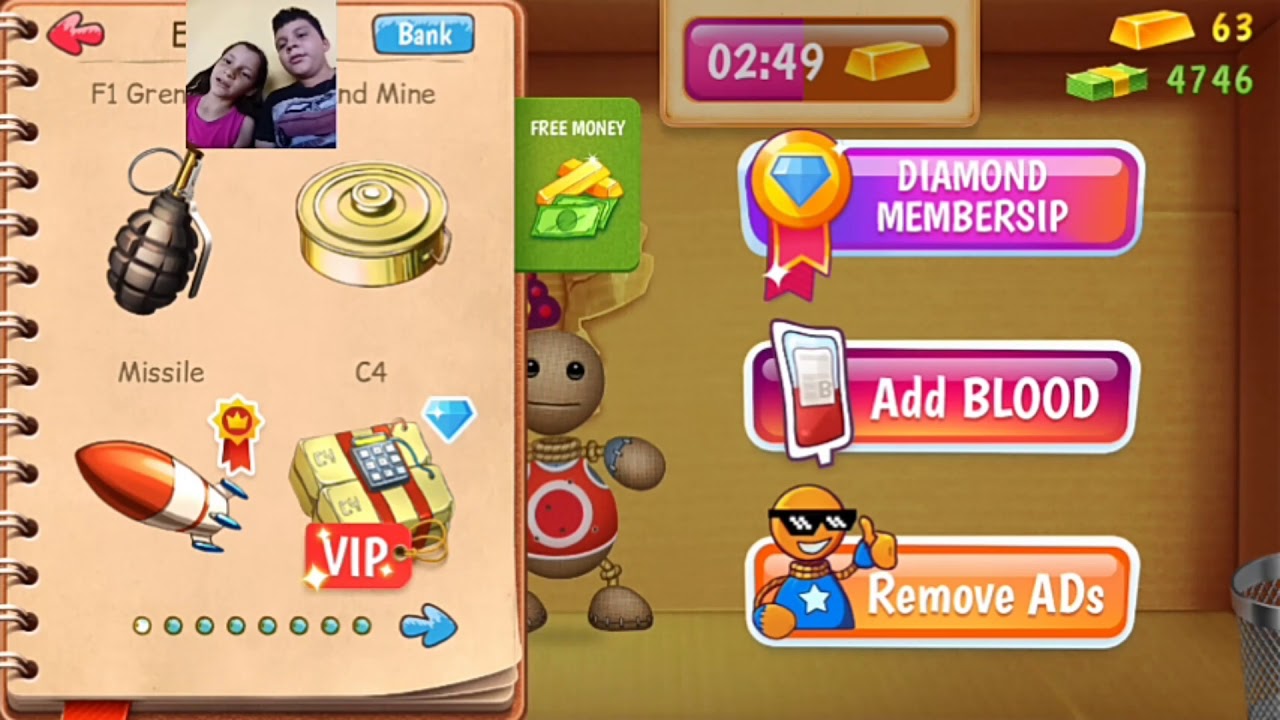 Jogando kick the bunny - YouTube