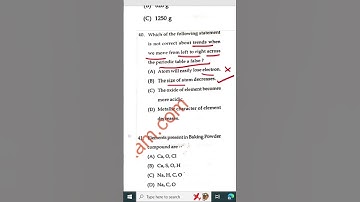 Which of the following statements is not correct when we move from left to rightperiodic table //Q43