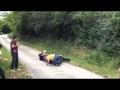 Epic Vespa Crash and Fall