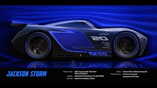 Meet Jackson Storm - Disney/Pixar's Cars 3