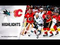 NHL Highlights | Sharks @ Flames 2/4/20