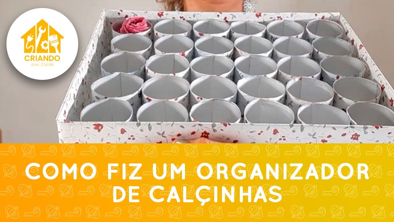 FAÇA UM ORGANIZADOR DE CALCINHAS COM CAIXAS DE LEITE! #DIY
