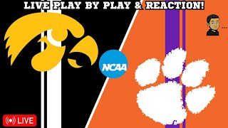 Iowa vs Clemson | March Madness LIVESTREAM | NCAA College Basketball LIVE
