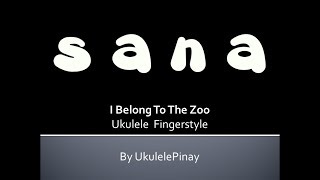 Video thumbnail of "Sana ~ ukulele fingerstyle + TABS"