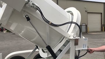 2 Cubic Yard Concrete Mixer by Right Manufacturing Systems (Mix Right)