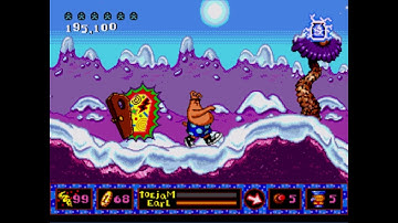 [Sega Genesis] - ToeJam & Earl in Panic on Funkotron - Level 7 - Slammin
