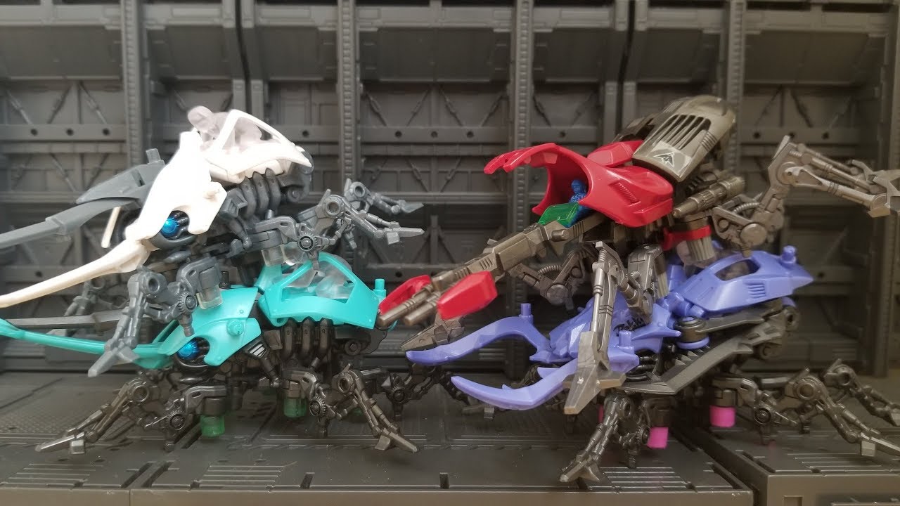 Zoids ゾイド Zoids wild Kabtor rare white - YouTube