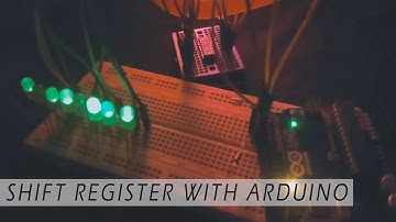 SHIFT REGISTER WITH ARDUINO #artoftech